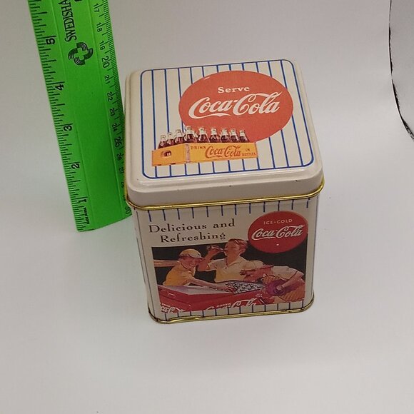 COCA COLA Repro 2 TINS School Days Teens Kids Little League SODA Shoppe Refresh - Picture 2 of 14
